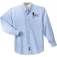 20-TLS608, Large Tall, Light Blue, Left Chest, Young Doctors DC.